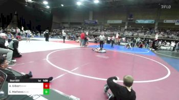 78 lbs Semifinal - Anthony Gilbert, Bear Cave vs Crosby Mathews, Black Fox Wr Ac