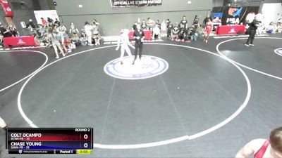 149 lbs Round 2 (10 Team) - Colt Ocampo, KCWA-FR vs Chase Young, SAWA-FR