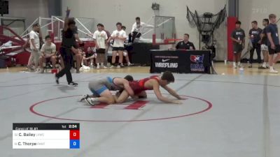 65 kg Consi Of 16 #1 - Carter Bailey, Lvwc vs Connor Thorpe, Panther Wrestling Club RTC