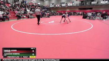 175 lbs Cons. Round 4 - Cashious Koerth, Fife vs Samuel Ecker, Arlington