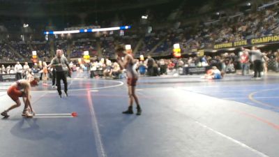 110 lbs Round Of 32 - Gavin Morris, Albert Gallatin vs Caleb Hoosier, Hempfield