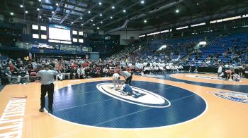 113 lbs Finals (8 Team) - Michael Rundell, Oak Park (O.P.-River Forest) vs Will Difatta, St. Charles (East)