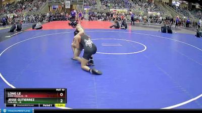 154 lbs Semis & 1st Wrestleback (8 Team) - Jesse Gutierrez, Tualatin vs Long Le, David Douglas