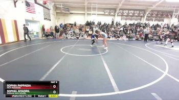 114 lbs Cons. Round 4 - Sophia Amadril, Marana High School vs Sophia Pappadia, Mica Mountain
