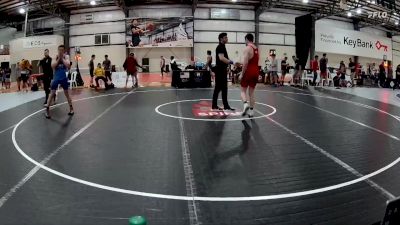 77 kg Champ. Round 1 - Lee New, Cougar Wrestling Club vs Bradley Gillum, Southern Illinois Regional Training Center