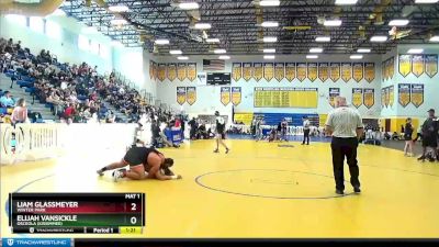 285 Gold Round 1 - Elijah Vansickle, Osceola (Kissimmee) vs Liam Glassmeyer, Winter Park