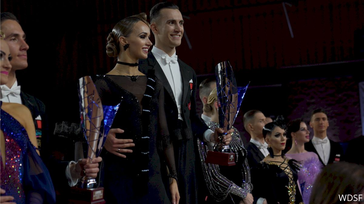 Edgars Linis & Eliza Ancane Of Latvia Win World Open Gold