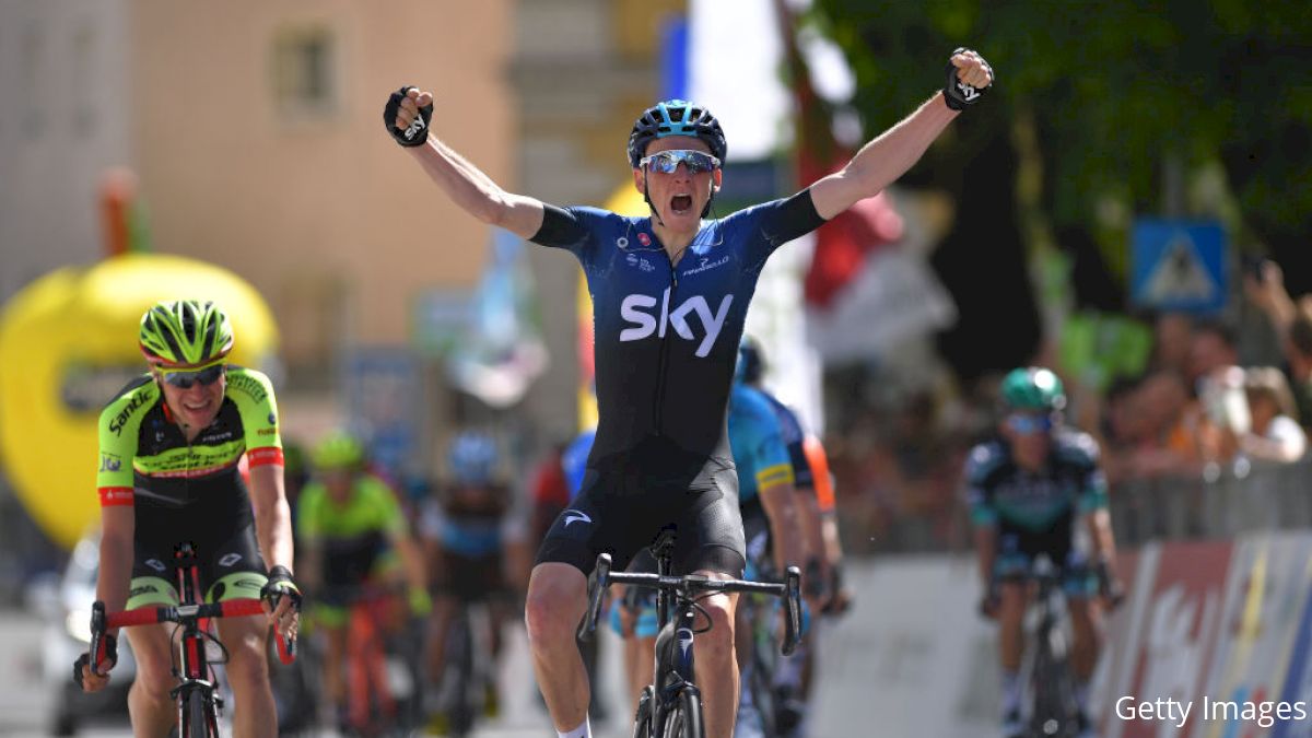 Tao Geoghegan Hart Claims First Career Win In Tour Of The Alps Stage 1