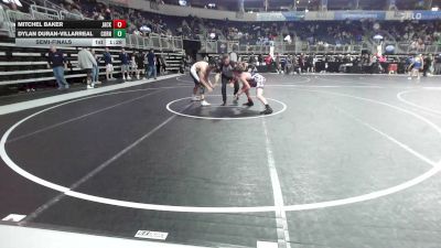 138 lbs Semifinal - Mitchel Baker, Jackson HS vs Dylan Duran-Villarreal, Cornerstone Warriors WC