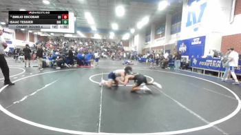 120 lbs Champ. Round 4 - Emilio Escobar, Granite Hills vs Isaac Tessier, South Hills Hs