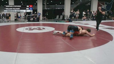 80 kg Cons. Sub-quarters - Shepard Stephens, Sanderson Wrestling Academy vs William Fullhart, Northeast Iowa Wrestling Club