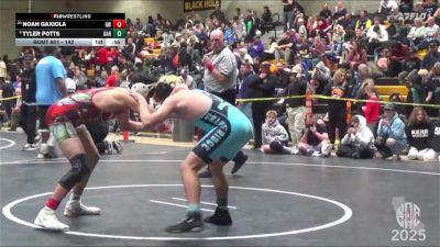 142 lbs Cons. Round 2 - Noah Gaxiola, Gaxiola Wrestling vs Tyler Potts, Darkhorse