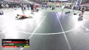 152 lbs Cons. Round 6 - Evan G Manzo, CA vs Ty Koedam, IA