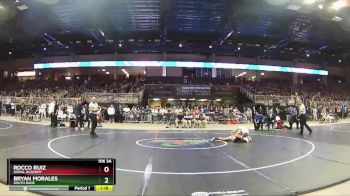 106 3A 1st Place Match - Rocco Ruiz, Doral Academy vs Bryan Morales, South Dade