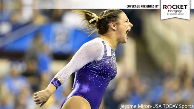 Ucla Lsu Oklahoma Denver Advance To 2019 Ncaa Finals Flogymnastics