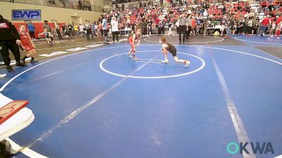 43-51 lbs Semifinal - Vivien Hutchins, Sperry Wrestling Club vs Emma Campbell, Claremore Wrestling Club