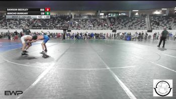 123 lbs 3rd Place - Dawson Beckley, Broken Arrow vs Jericho Burkart, Coweta