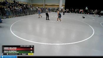 132 lbs Cons. Round 4 - Pace Lilenfeld, Level Up Wrestling Center vs Aiden Hellman, Immortal Athletics WC