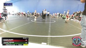 64 lbs Round 2 (4 Team) - Chasen Burke, Firebird Elite vs Teague Troyer, Slyfox Silver