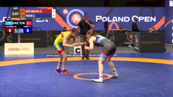 59 kg Bronze - Diana Kayumova, KAZ vs Elif Yanik, TUR