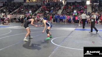 110 lbs 3rd Place Match - Halle Holmes, Frontenac vs Arianna Weigel, Russell Wrestling Club