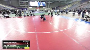 150 lbs Cons. Round 5 - Moses Stevenson, Franklin Central Wrestling Club vs William Fullhart, Northeast Iowa Wrestling Club