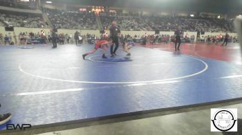 96 lbs Round Of 16 - Bristol Walters, Elgin Wrestling vs Breanne Baldillez, Warner Girls