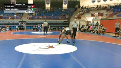 120 lbs Round 1 (16 Team) - Jaxon Jett, Dawson County vs Tabais Williams, Howard
