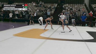 122-H lbs Round Of 16 - Brandon Trujillo, Drillmasters vs Landon Bonamo, Rocky Point HS