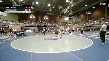 3A 126 lbs Semifinal - Durke Larsen, Manti vs Evan Craner, Grantsville