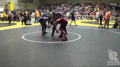 128 lbs Champ. Round 2 - Levi Strosnider, Dethrone Wrestling vs Tyson Jones, Alpha Dawg