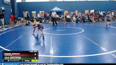 70 lbs Cons. Semi - Cruz Armstrong, Sublime Wrestling Academy vs Ezekiel Barkley, Lewiston WC