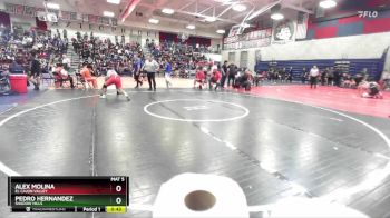 157 lbs Champ. Round 2 - Pedro Hernandez, Shadow Hills vs Alex Molina, El Cajon Valley