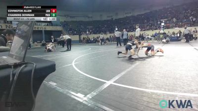 76 lbs Quarterfinal - Covington Allen, Lions Wrestling Academy vs Channing Bowman, Prodigy Elite Wrestling