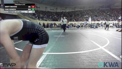 67 lbs Round Of 16 - Cain Howeth, Barnsdall Youth Wrestling vs Brett Brooks, Shelton Wrestling Academy