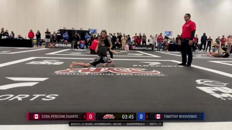 Ezra Perodin Duarte vs Timothy Boisvenue 2024 ADCC Niagara Open