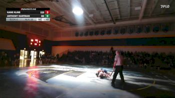 133 lbs Anthony Hartman, Northern Lebanon Hs vs Kane Kline, Eastern Lebanon Co Hs