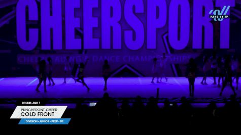 PunchFront Cheer - Cold Front [2025 L2.1 Junior - PREP - D2 Day 1] 2025 CHEERSPORT National All Star Cheerleading Championship