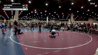 113 lbs Round 1 (6 Team) - Lex Masi, Spartan WC vs Kale Cowen, BRAWL Silver