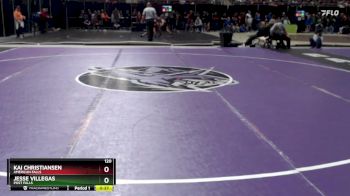 120 lbs Cons. Round 1 - Jesse Villegas, Post Falls vs Kai Christiansen, American Falls