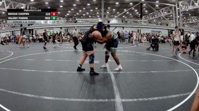 285 lbs Round 4 (8 Team) - Valdey Pierre, Prime WC White vs Navian Cooper, Team 302 Blue