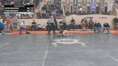70_B lbs Round Of 32 - Zayne Moncheck, Greensburg Salem vs Chad Morgante, Grove City