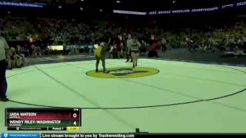 174 lbs Semifinal - Jada Watson, Buffalo vs Wendy Riley-Washington, Kickapoo