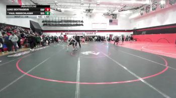138 lbs Round 1 - Paul Riebschlager, Ralston Valley vs Luke Dextradeur, Chaparral