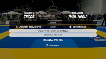 Alexandru Paul Negu vs Emanuele Zecca 2026 UIJJ ITALIAN BJJ OPEN