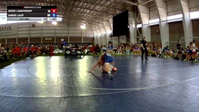 132 lbs Jesse Landtroop, Oregon vs James Lauf, Missouri