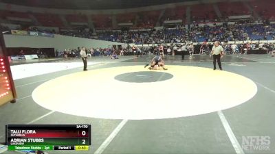 3A-170 lbs Cons. Semi - Tauj Flora, Sutherlin vs Adrian Stubbs, Lakeview