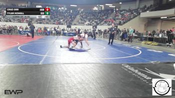 108 lbs Consi Of 16 #2 - Cruz Orr, Ardmore Junior High vs Tyler Howell, Bixby