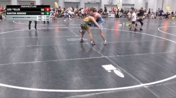 130 lbs Quarterfinal - Leo **Ellis, Rabbit Wrestling Club vs Easton Jenkins, Virginia Wreckin` Crew