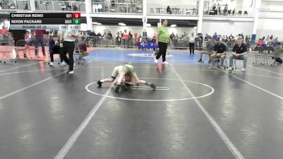 68 lbs Round Of 32 - Christian Reino, Refinery WC vs Nixon Packard, Saco Valley WC